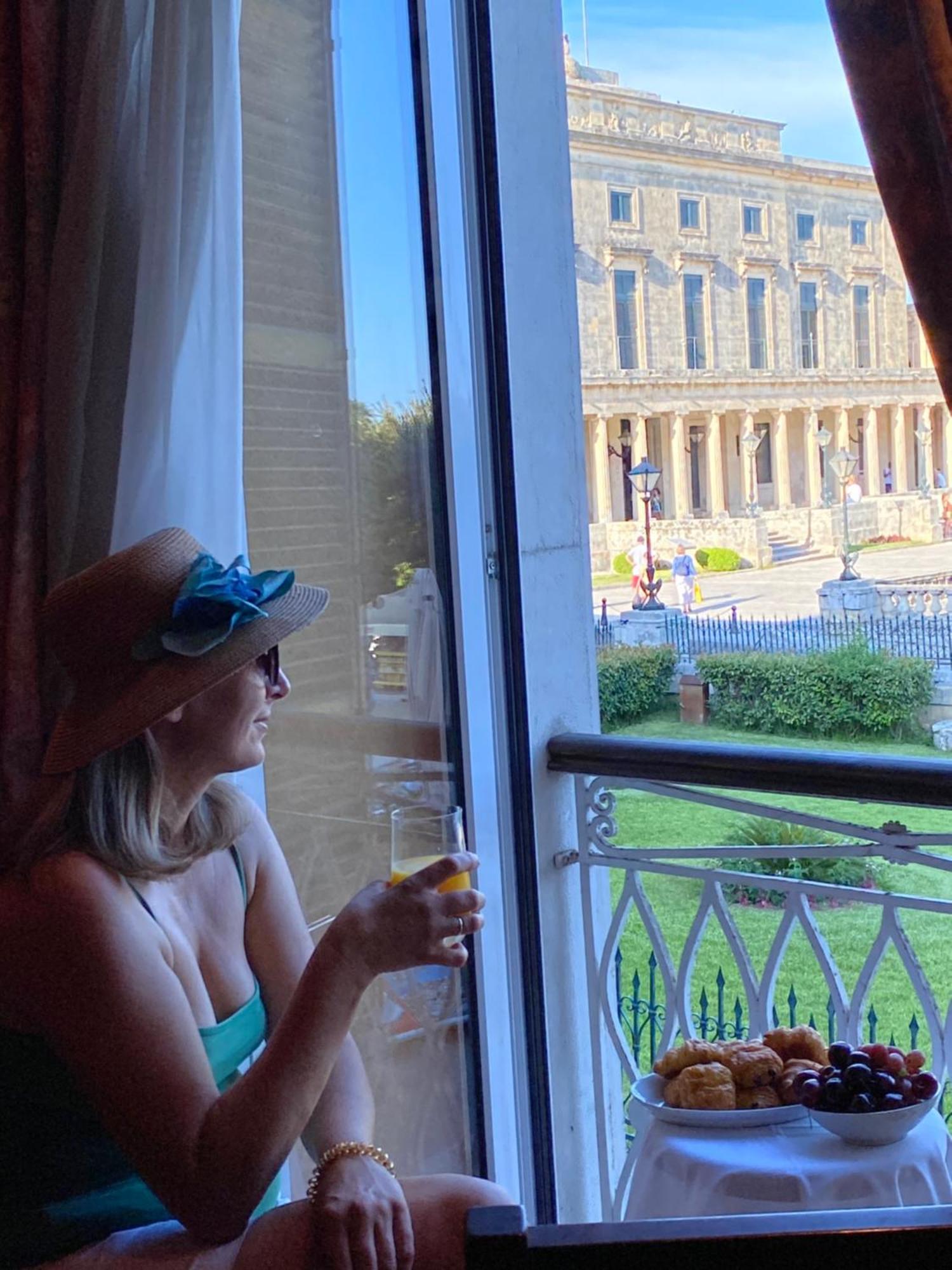 Palazzo Luxury Suite - View To Liston Square & Old Fortress Of Corfu Old Town Exteriör bild