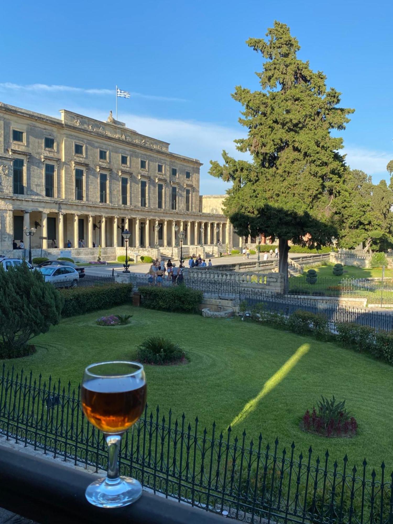 Palazzo Luxury Suite - View To Liston Square & Old Fortress Of Corfu Old Town Exteriör bild