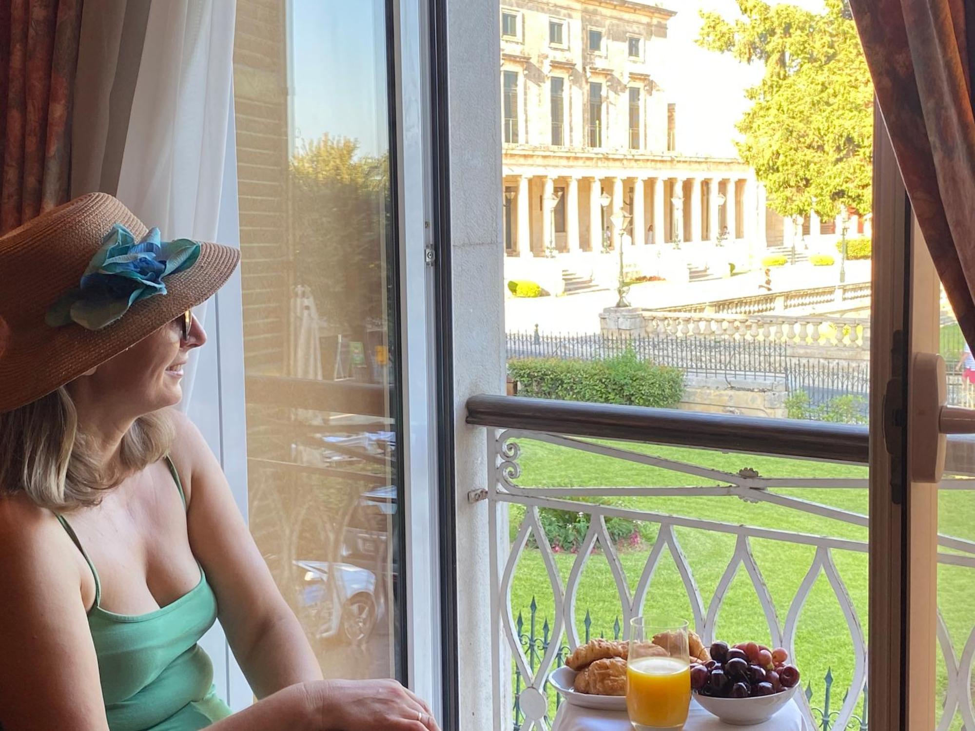 Palazzo Luxury Suite - View To Liston Square & Old Fortress Of Corfu Old Town Exteriör bild
